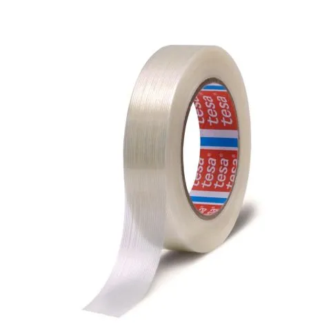 4590 Tesa Bandningstejp transparent, glasfiberarmerad 50 m x 25 mm Trygg betalning